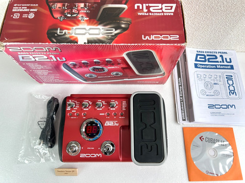 Zoom bass pedale effetto - zoom, b2.1u