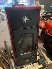 Stufa a pellet laminox idro rossa 28kw