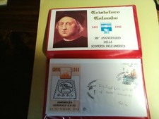 Buste 1 giorno 1992 n 15 Cristoforo Colombo 500°anniv scop. Dell'America 