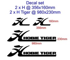 Set adesivi hobie tiger h - hobie,