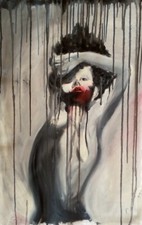 Quadro olio su tela: Elegante