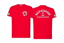 T-Shirt Maglietta Salvataggio Maglia Unisex Uomo Donna lifeguard bagnino M14