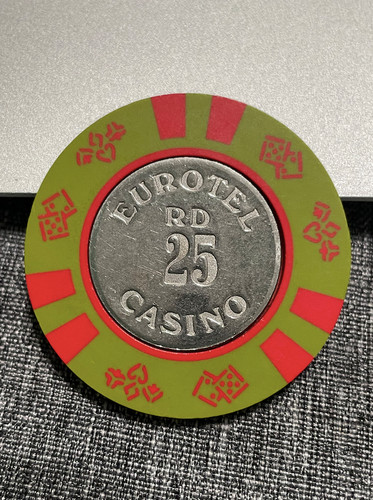 Eurotel casino chip poker - $25,