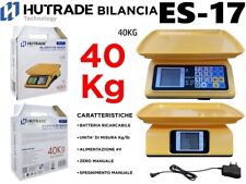 x Bilancia Digitale ES-17 Elettronica Da Banco Professionale 40Kg mar