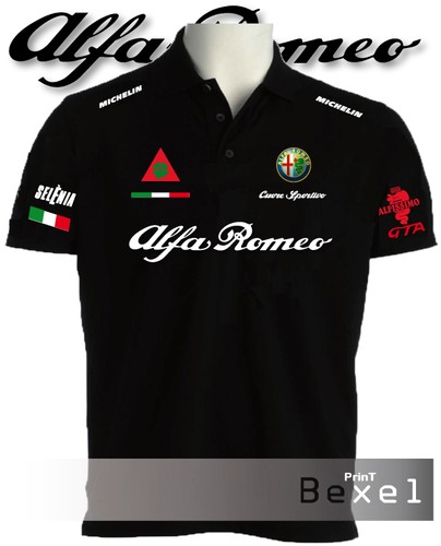 Polo printed alfa - polo, cuore