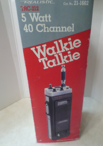 Radio shack realistico trc - radio, trc-212