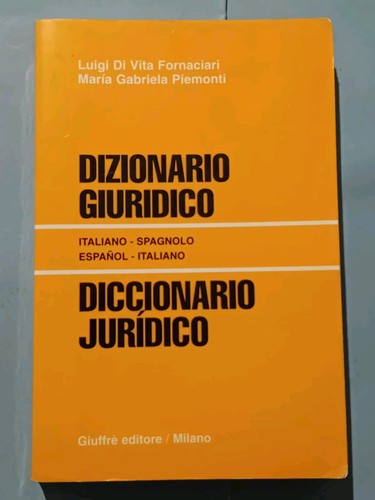 Dizionario giuridico - dizionario,