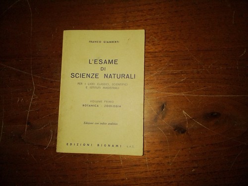 Esame scienze naturali 1 - di,