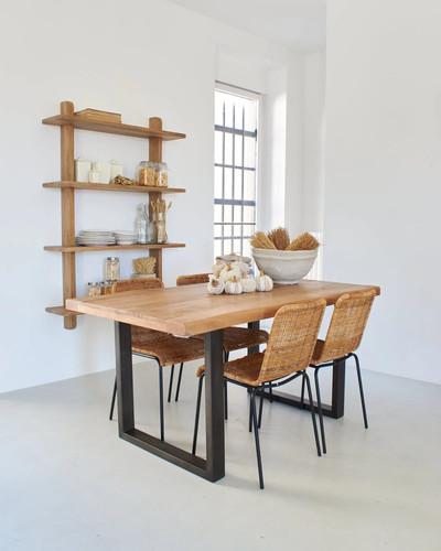 Tavolo legno ferro - legno,