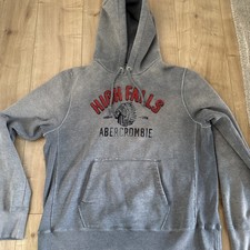 Felpa grigia con cappuccio