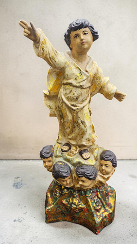 Statua scultura occhi - , vetro