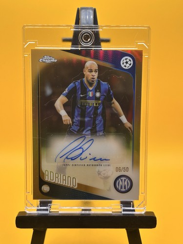 Adriano 2025 topps - adriano, chrome