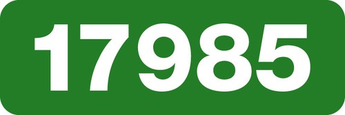 Insegna indirizzo 911 - insegna,