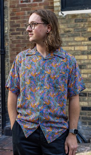 Camicia retro vintage stampa - camicia, retro/vintage
