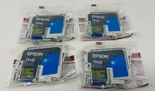 EPSON T0342 CARTUCCIA ORIGINALE CIANO CAMALEONTE EPSON STYLUS PHOTO 2100 X 4PZ