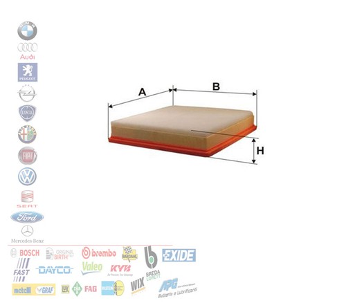 Filtro aria nissan primastar - aria,
