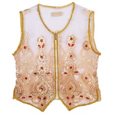 Gilet In Rete Con Paillettes E