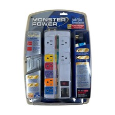 Monster Power AV700 Centro di Alimentazione Audio Video con Protezione da Sovratensione NUOVO SIGILLATO