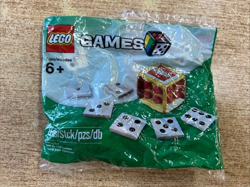 Rarissimo dado lego games oro - dado,