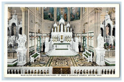 Cartolina dayton altare - oh,,