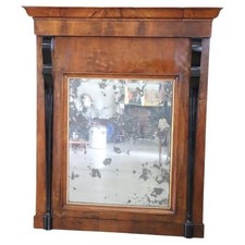 Specchiera antica secolo '800 epoca Impero in noce