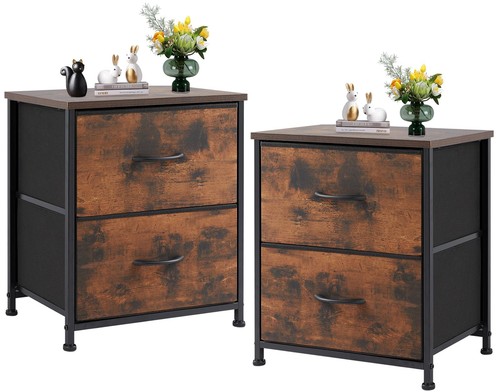 Comodino set con cassetti - 2,