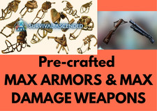 Sella e Arma Arca Pre-Crafted Sopravvivenza Ascesa Ufficiale PVE