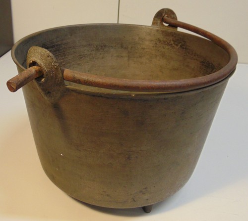 Pentola bronzo antica - pentola,