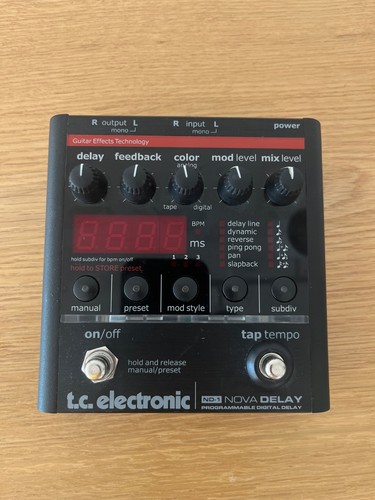 Electronic nova delay - electronic,