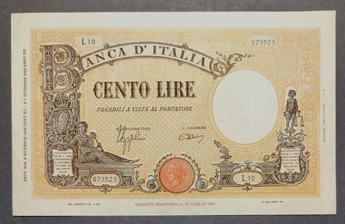 100 lire grande - lire,