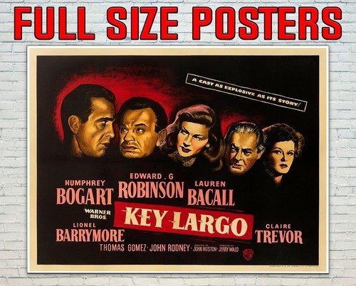 Poster film key largo humphrey - key,
