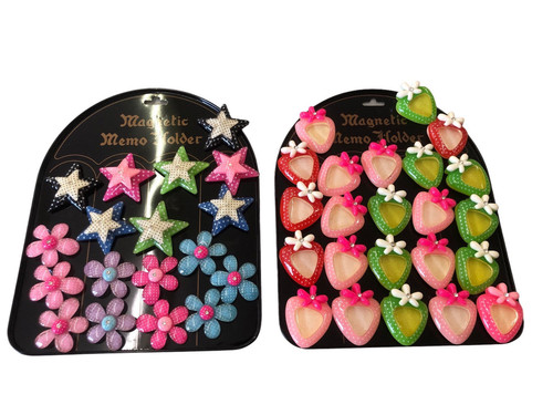 Calamite cuori fiori stelle - calamite,