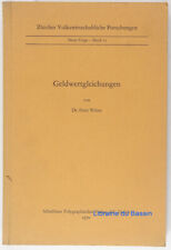 Geldwertgleichungen Dr. Peter