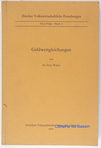 Geldwertgleichungen peter - geldwertgleichungen, dr.