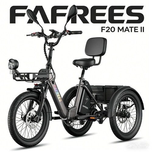 Triciclo elettrico fafrees - triciclo,