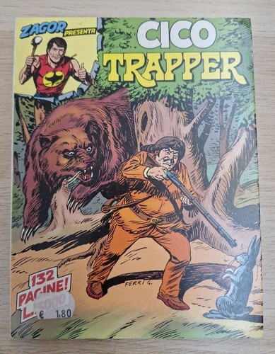 Zagor presenta cico trapper - presenta,