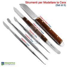 Strumenti per Modellazione Cera Intagliatore di Miscelazione Dentale Coltello CE