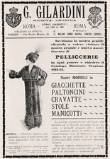 PUBBLICITÀ ORIGINALE 1912 G
