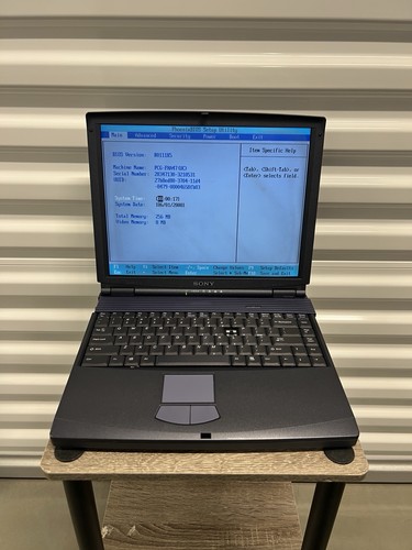 Sony vaio pcg - sony, pcg-fxa47