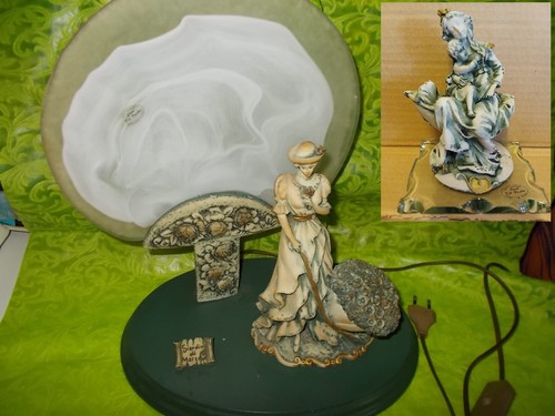 Lampada tavolo statuina - tavolo,