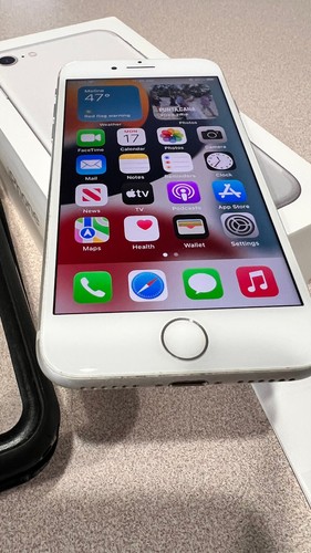 Apple iphone 128gb silver - apple,
