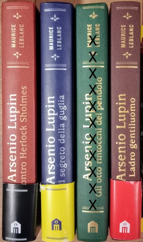 Lotto libri arsenio lupin - lotto,