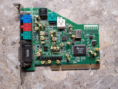 Pci sound card diamond - card, sonic