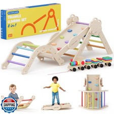 COSYLAND Pikler Triangle Set -