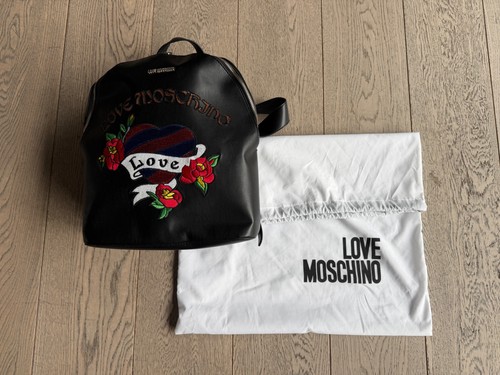 Zaino pelle moschino - pelle,