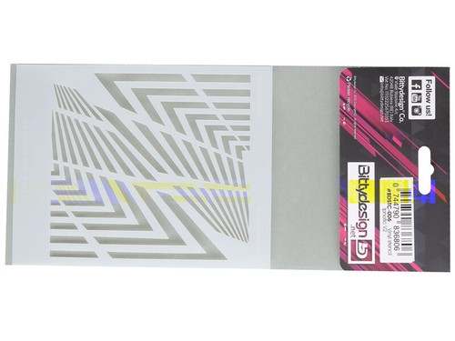 Bittydesign vinyl stencil - rc,