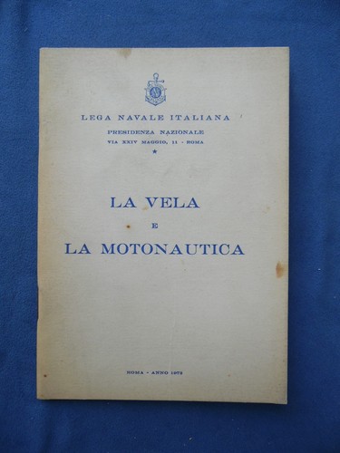 Lega navale italiana - italiana-la, vela