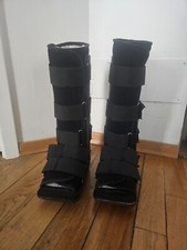 Tutore ortopedico a stivaletto rigido taglia 38-42.