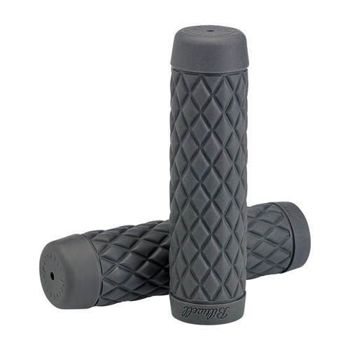 Manopole biltwell grigie 22mm - biltwell,