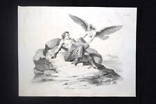 Incisione d'allegoria e satira Fine politica Vincenzo Gioberti Don Pirlone 1851